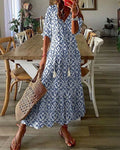 Luna | Effortlös Boho-stil Midiklänning