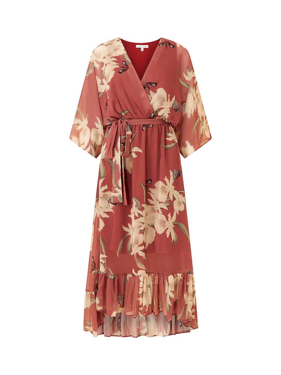YASMINE™ - Elegant Kimono Midiklänning