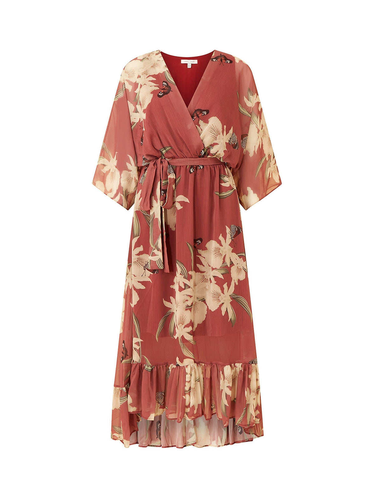 YASMINE™ - Elegant Kimono Midiklänning