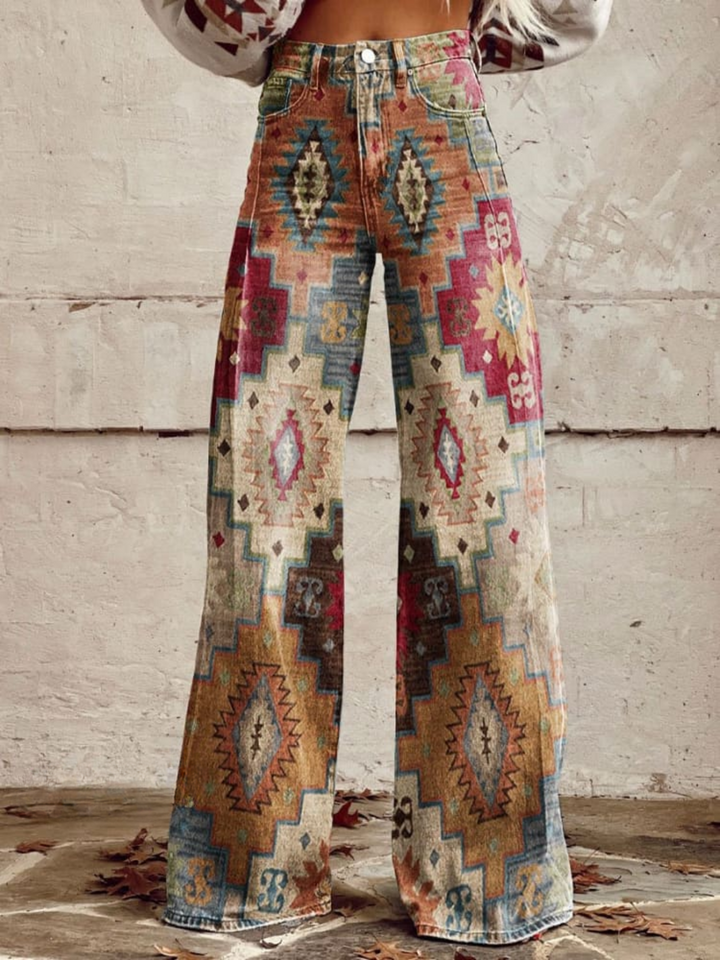 SIENNA™ - Vintage Boho Vida Byxor