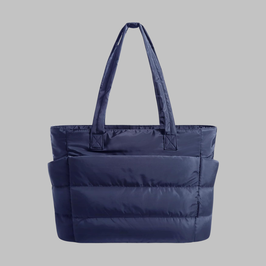 ANIELA™ - Avslappnad Puffig Axel Bubbeltoteväska