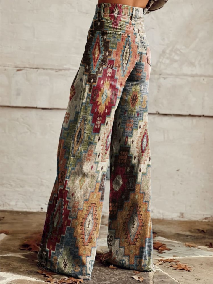 SIENNA™ - Vintage Boho Vida Byxor