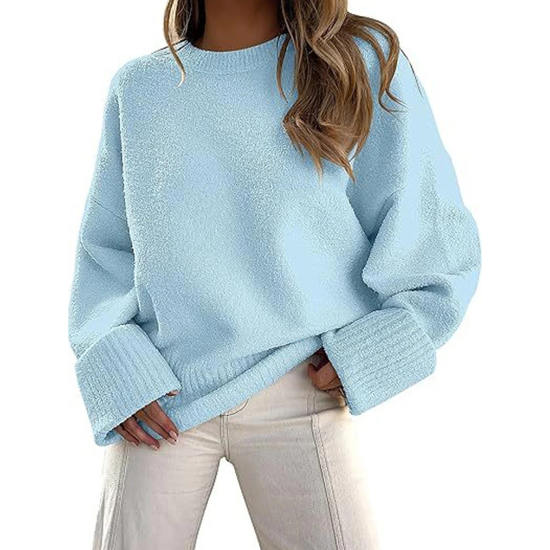 HALEY™ - Mysig Oversize Ludden Stickad Pullover
