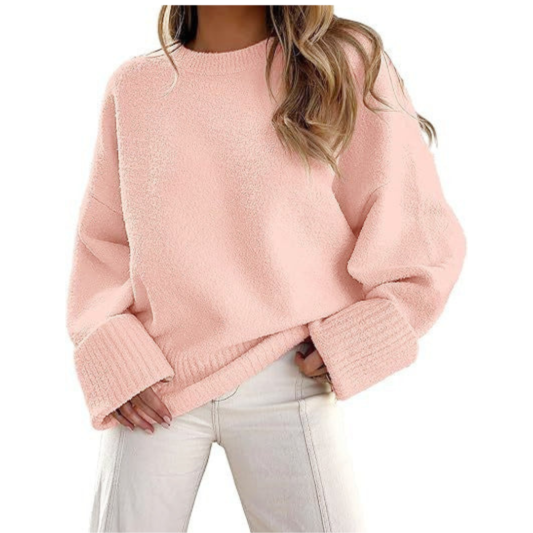 HALEY™ - Mysig Oversize Ludden Stickad Pullover