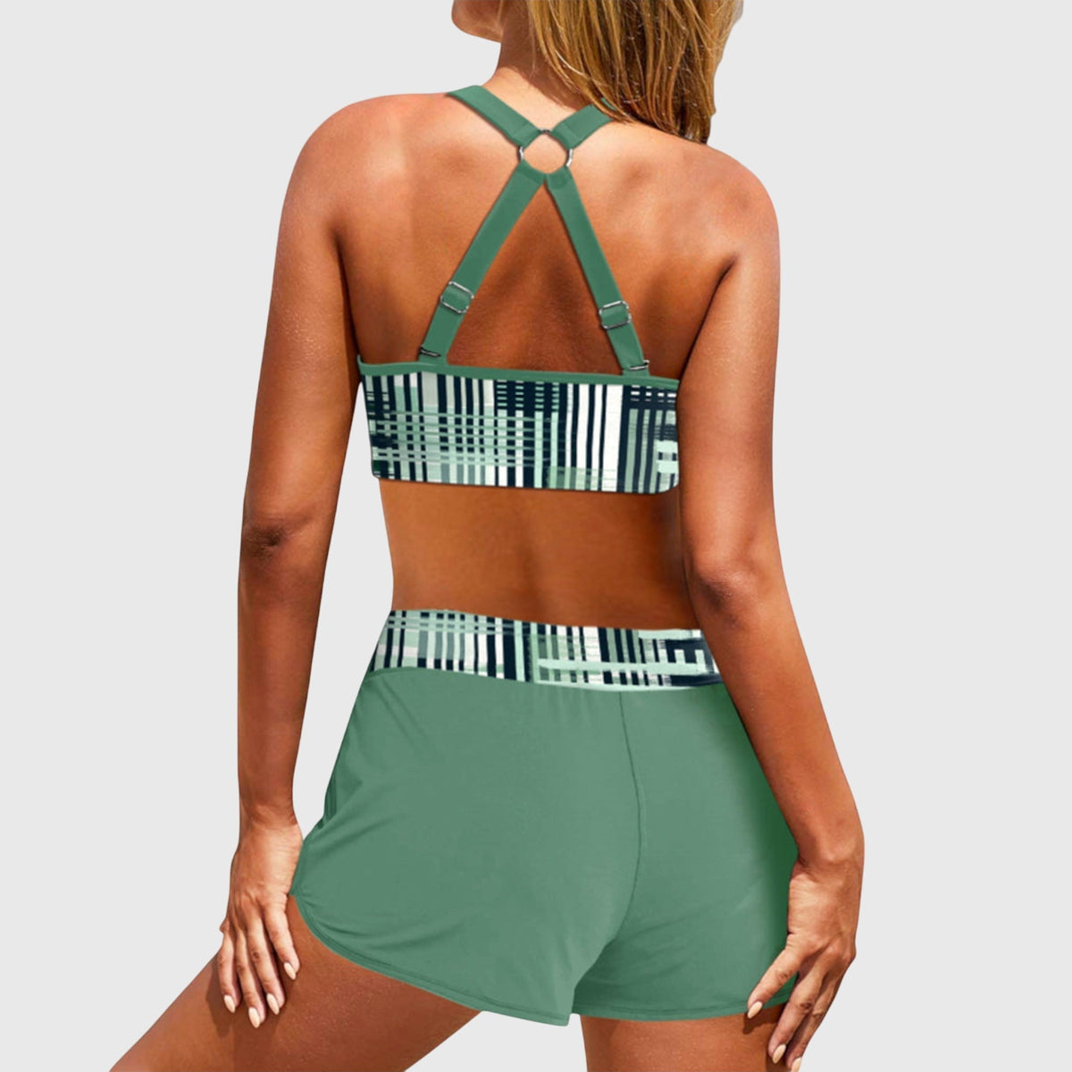 Janelle - High Waisted Ribbed Bikini