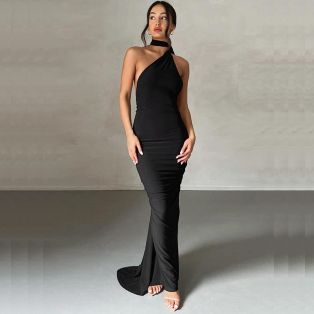 KARILYN™ – Elegant Ärmlös Kvälls Halterneck Bodyconklänning