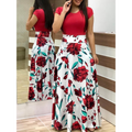 EVALISE™ – Elegant Blommig Bodycon Maxiklänning