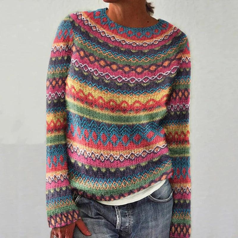 BLAIRE™ - Färgglad Fair Isle Tröja
