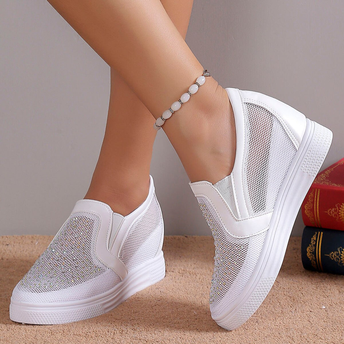 SABRINA™ - Moderna Glittersneakers
