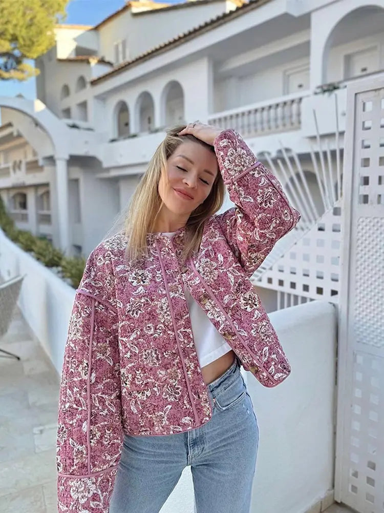 NICOLE™ – Trendig jacka med tryck
