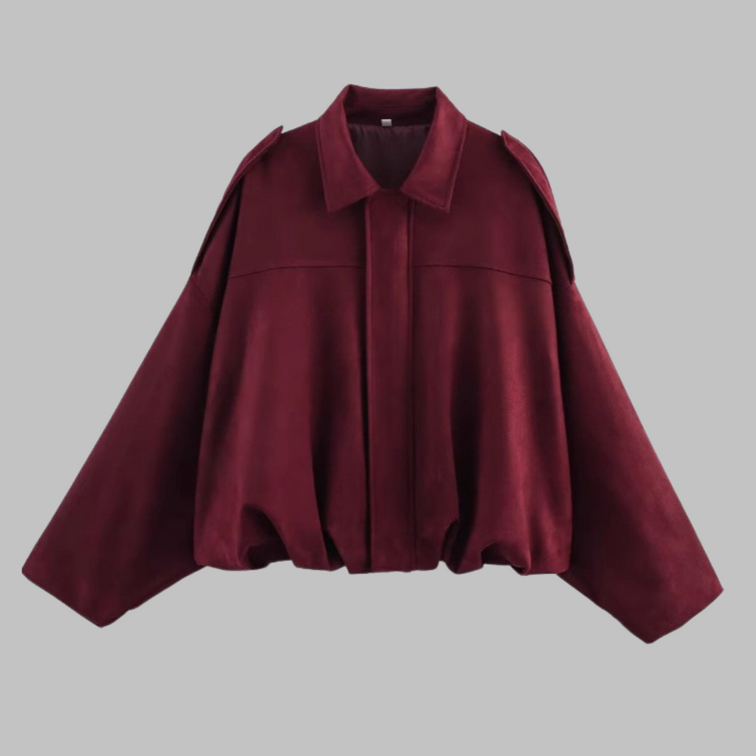 GIGI™ – Vintage oversize streetwear-jacka med dragkedja