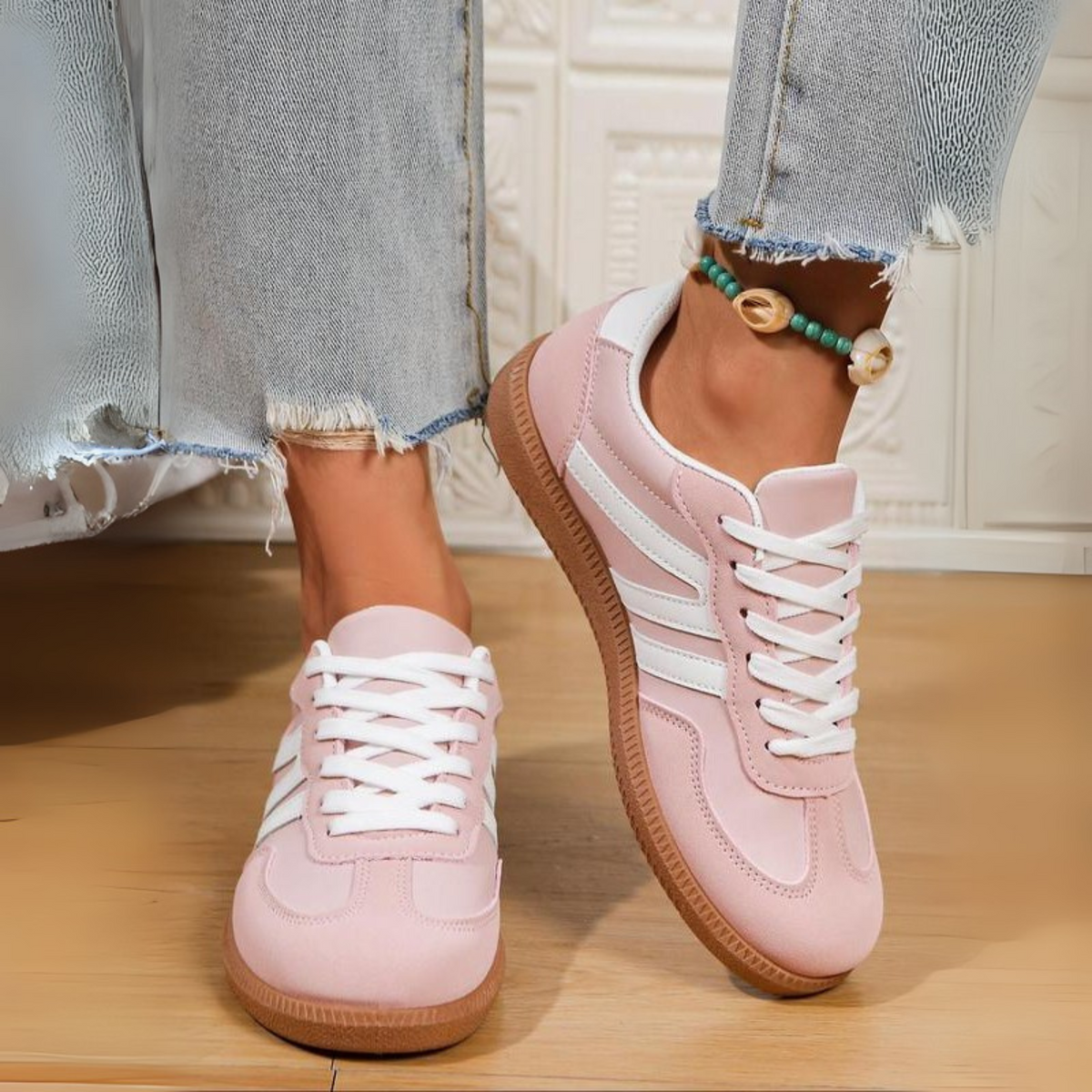 FUCHE™ - Bekväma Snörda och Halkfria Sneakers