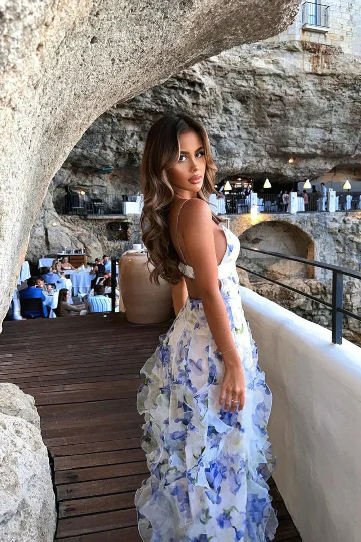 Shanna | Elegant Volangklänning