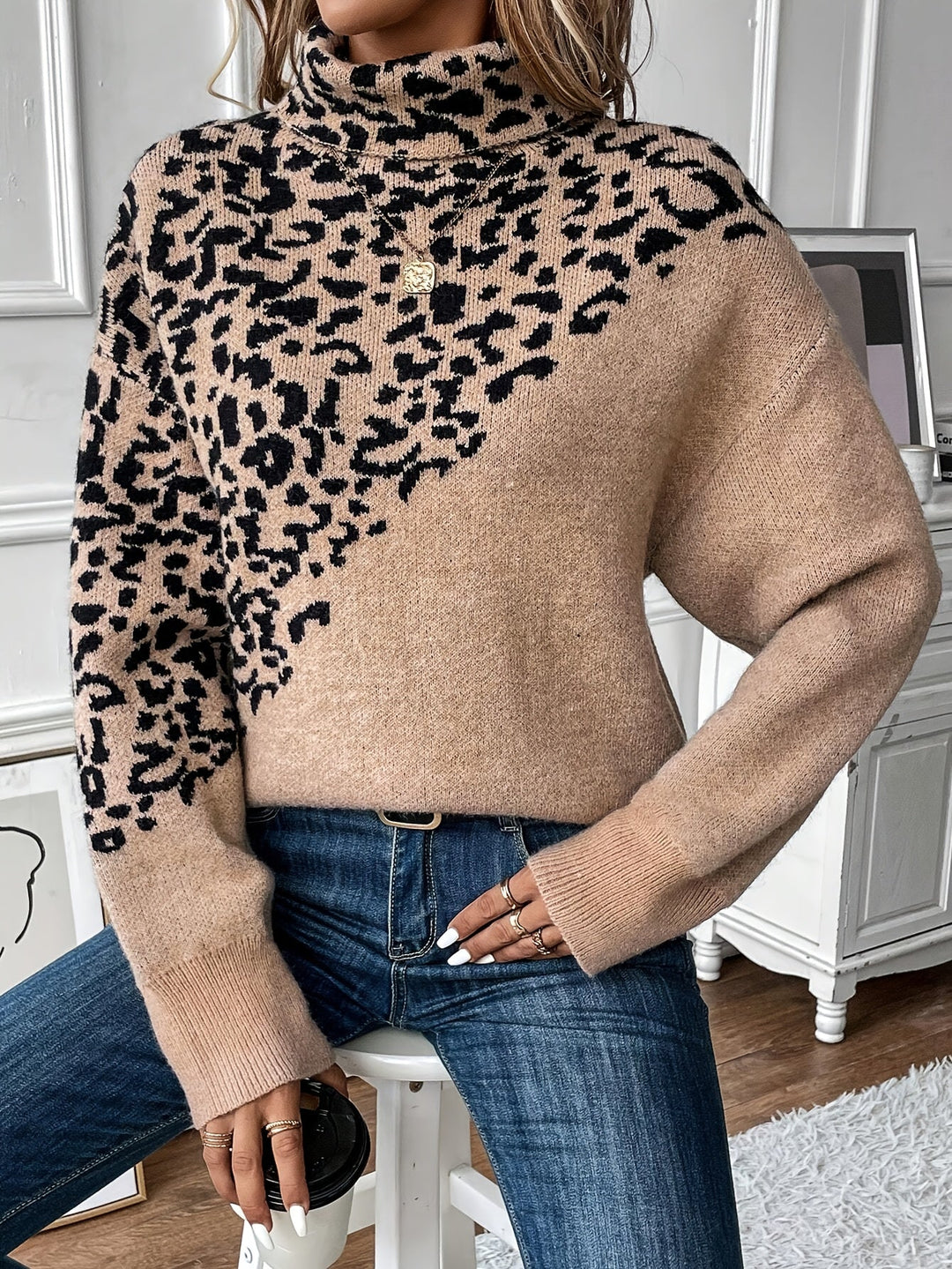 ZAYNA™ - Leopardtröja