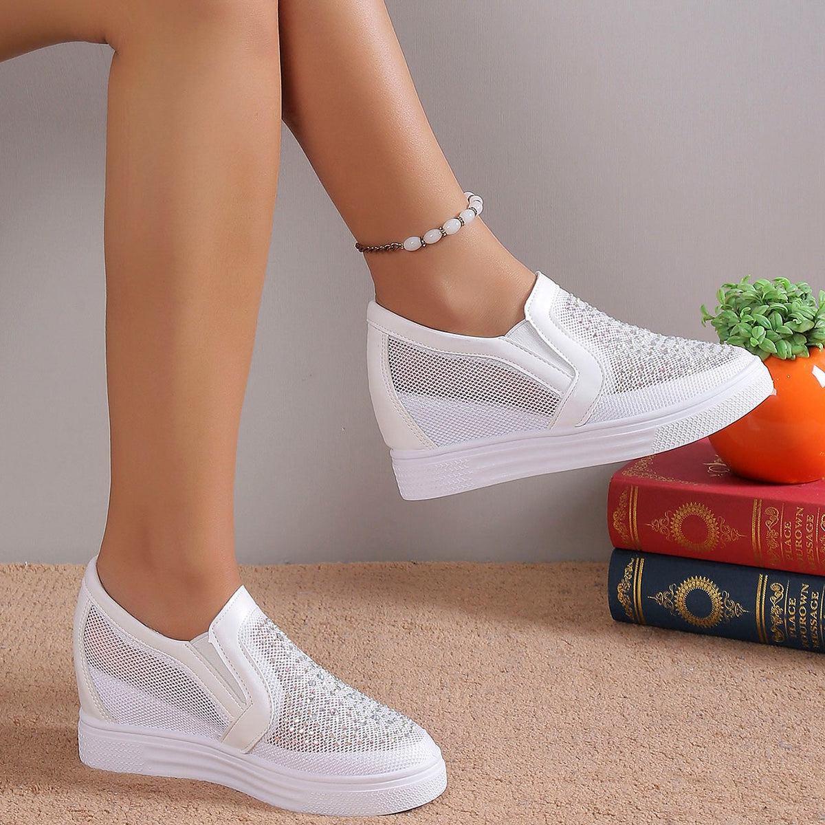 SABRINA™ - Moderna Glittersneakers