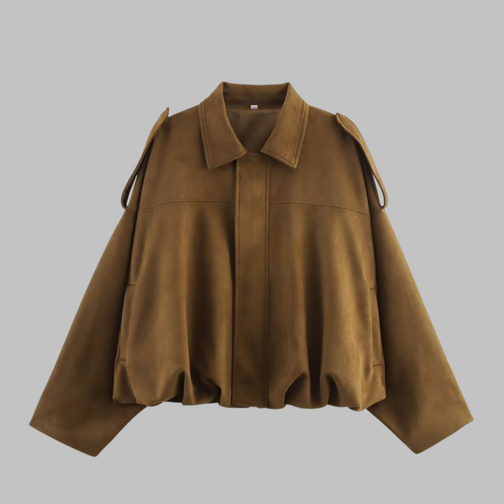 GIGI™ – Vintage oversize streetwear-jacka med dragkedja