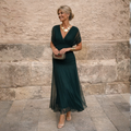 ROSSANA – Elegant Axelfri Maxiklänning