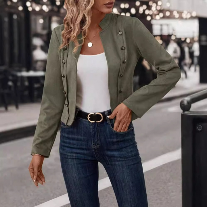 TASMIN™ – Vintage slim fit långärmad jacka