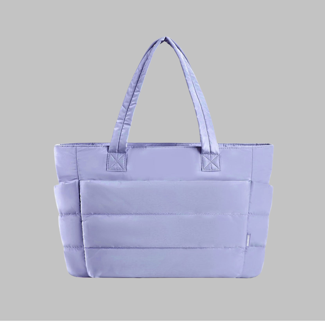 ANIELA™ - Avslappnad Puffig Axel Bubbeltoteväska