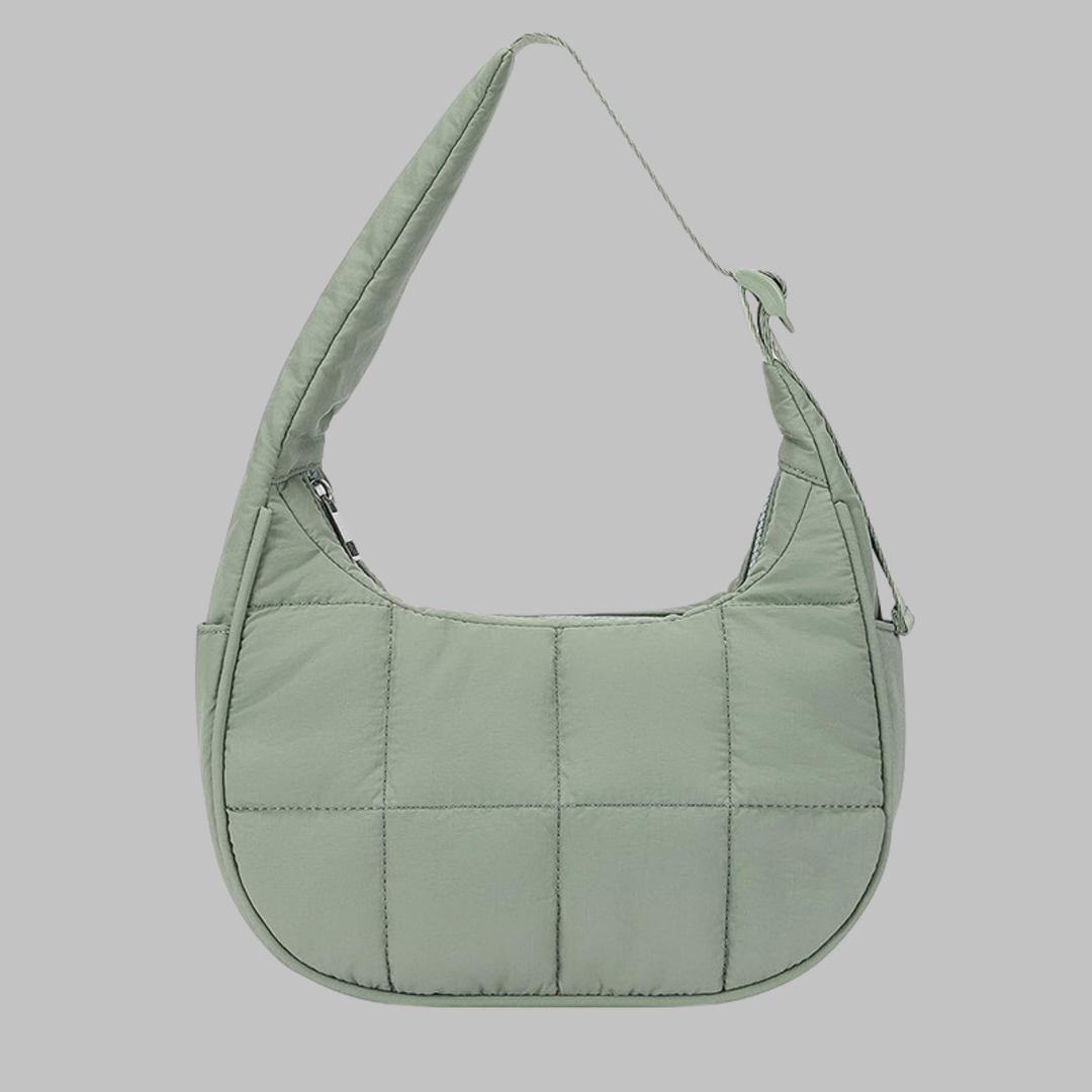 ZARIAH™ - Chic Mini Puffer Halvmåne Axelväska