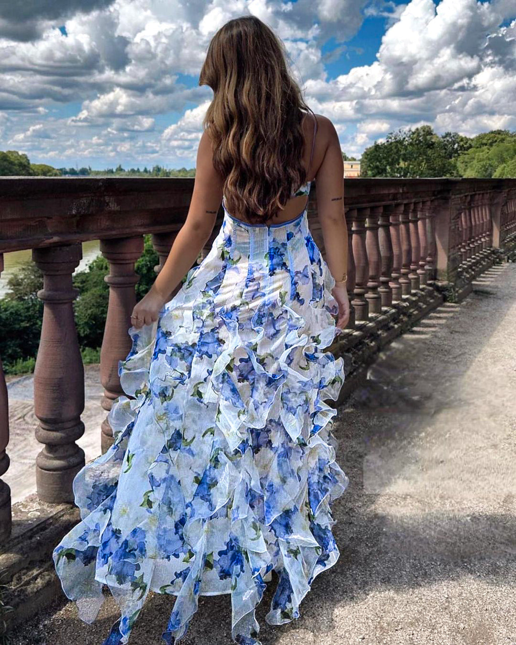 Shanna | Elegant Volangklänning