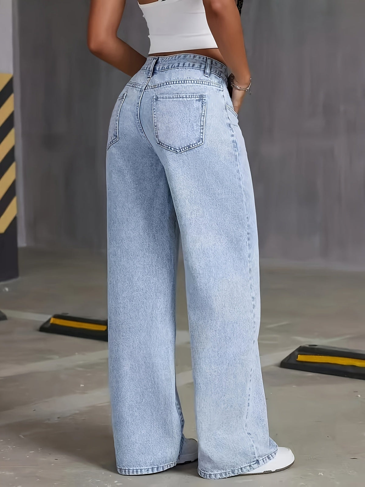 PHILIPPA™ - Trendiga Högmidjade Jeans