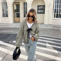 MORIAH™ - Comfy Front-Tie Long Sleeve Cardigan