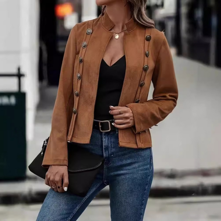 TASMIN™ – Vintage slim fit långärmad jacka