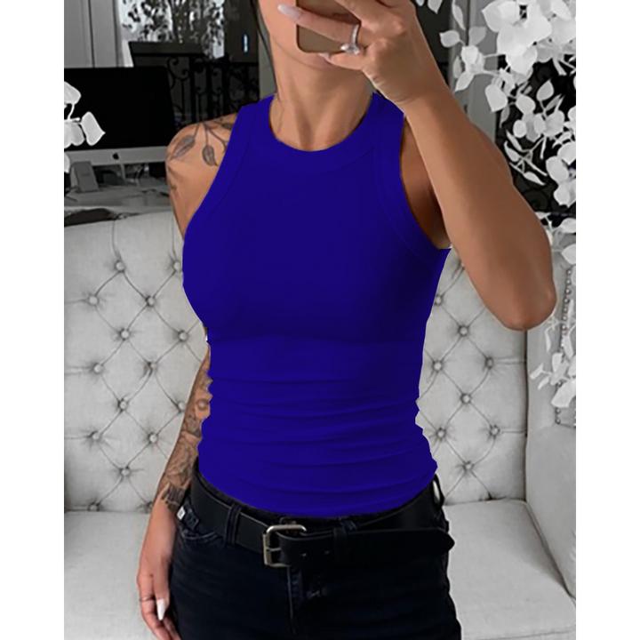 SLOANIE™ – Vardaglig Avslappnad Ärmlös Pullover