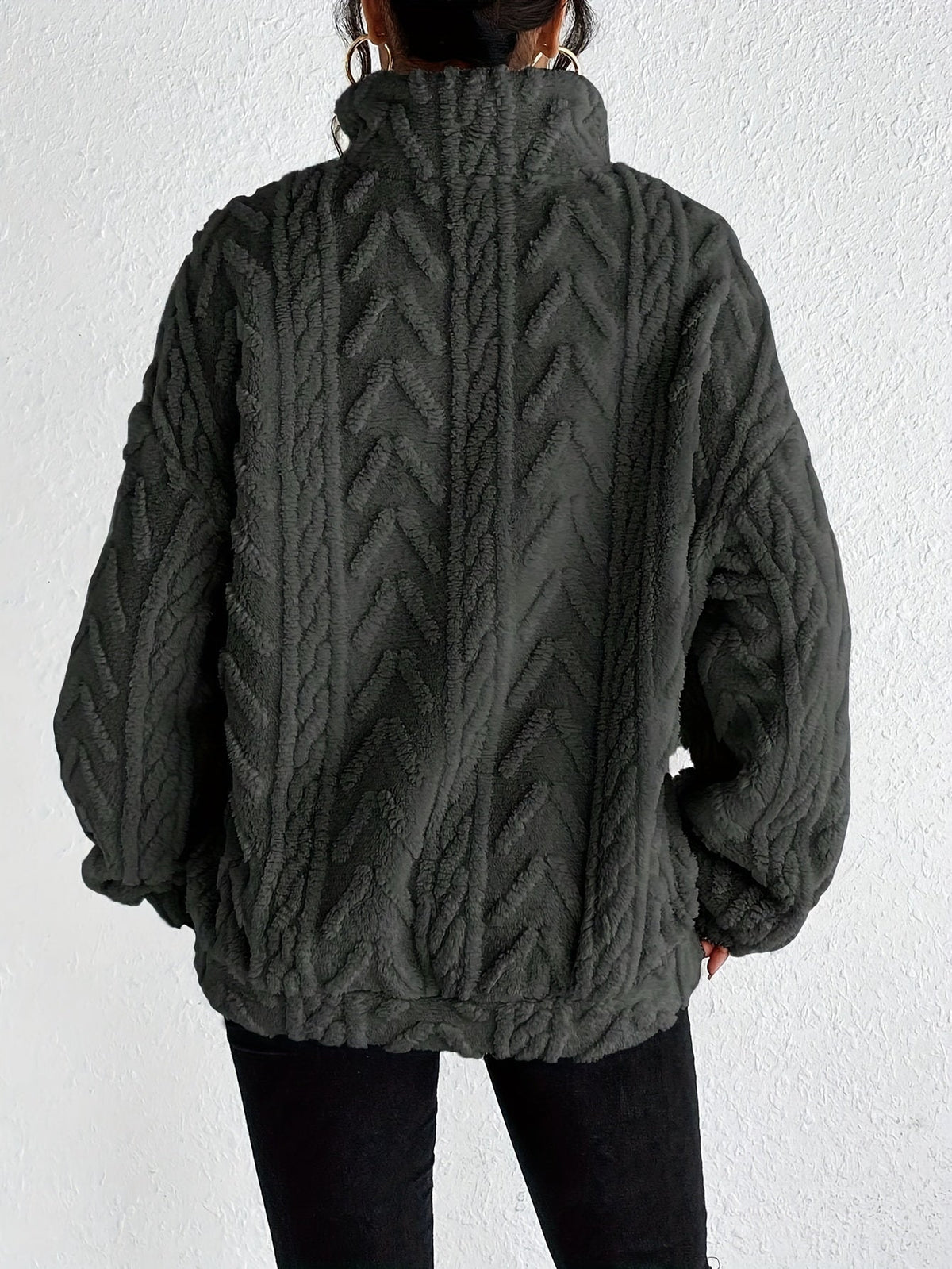 CLARE™ - Varm Stickad Tröja