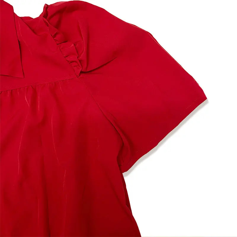 AMARIS™ - Sofistikerad Knäppt Vintageblus