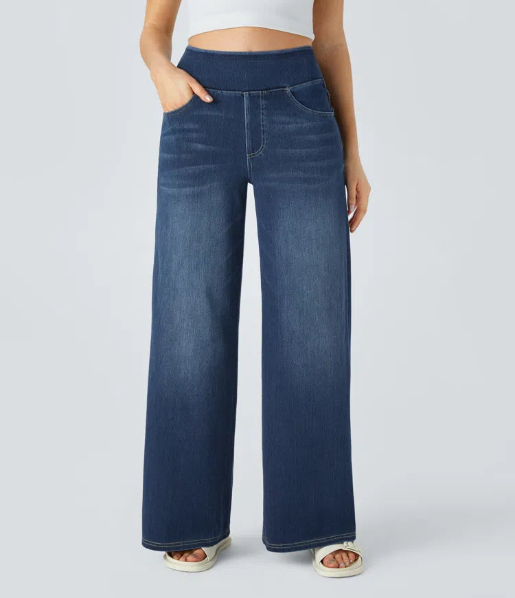 SOLÈNE™ - Avslappnade Vida Jeans