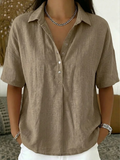 Willow | Blus med Krage och Knapp