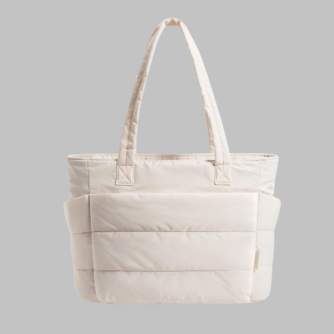 ANIELA™ - Avslappnad Puffig Axel Bubbeltoteväska