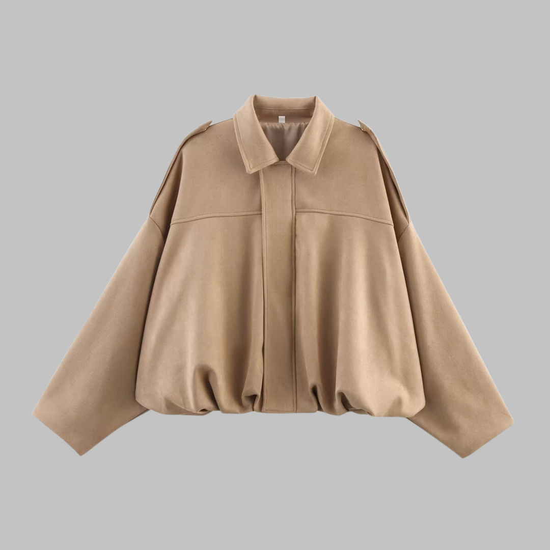 GIGI™ – Vintage oversize streetwear-jacka med dragkedja