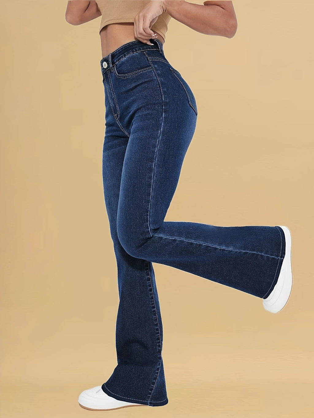 INÈS™ - Modern Chic Utställda Jeans