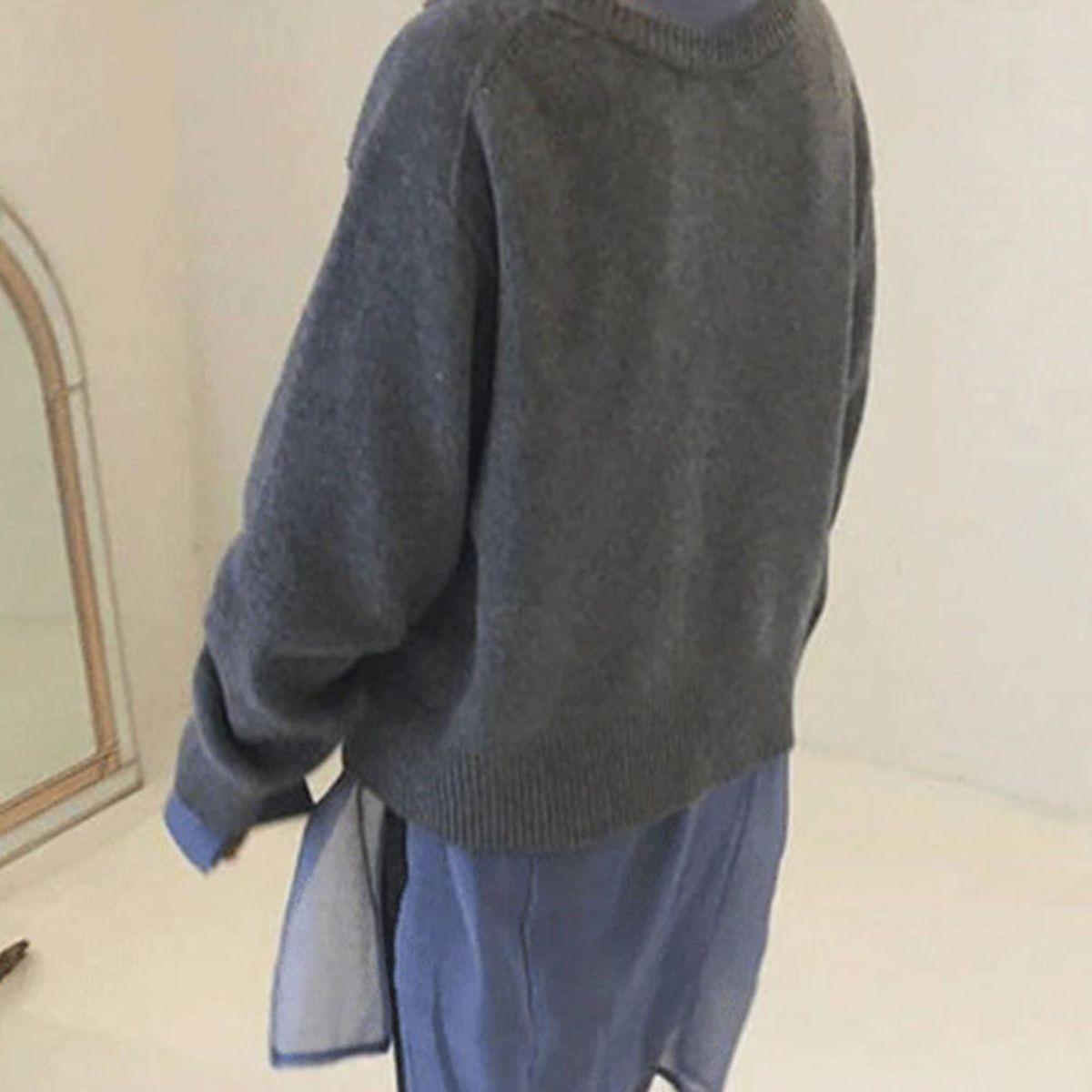 ALYCIA™ - Asymmetrisk Knappkofta