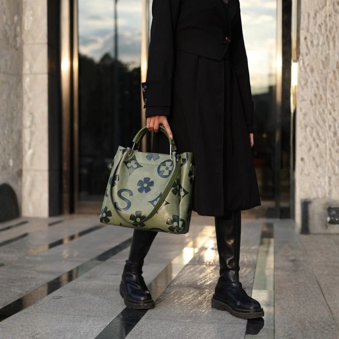 SAYALA™ - Elegant Modemedveten Blomstermönstrad Handväska/Crossbody