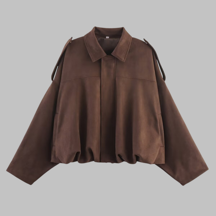 GIGI™ – Vintage oversize streetwear-jacka med dragkedja