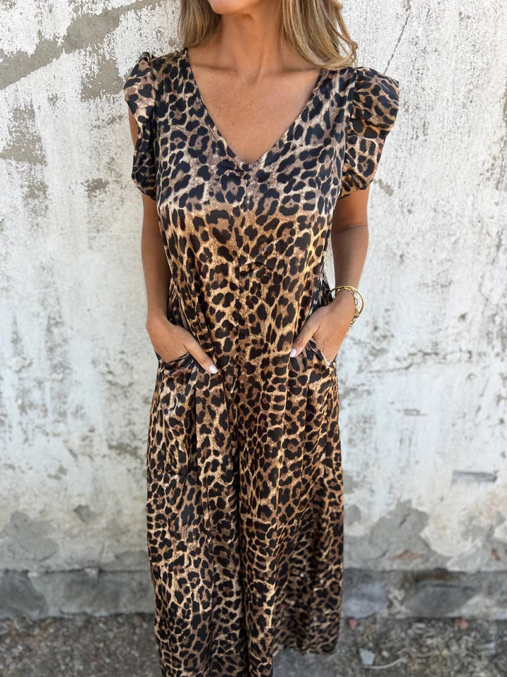 CASSANDRA™ - Trendig V-ringad Jumpsuit
