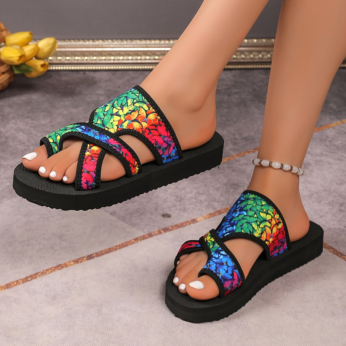 Mia | Gradient Komforttofflor