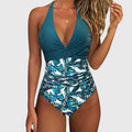 Florence - Elegant Women's Swimsuit with V-Neck
