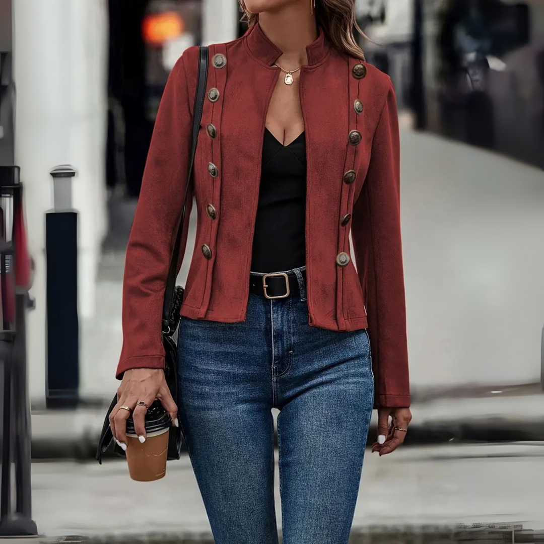 TASMIN™ – Vintage slim fit långärmad jacka