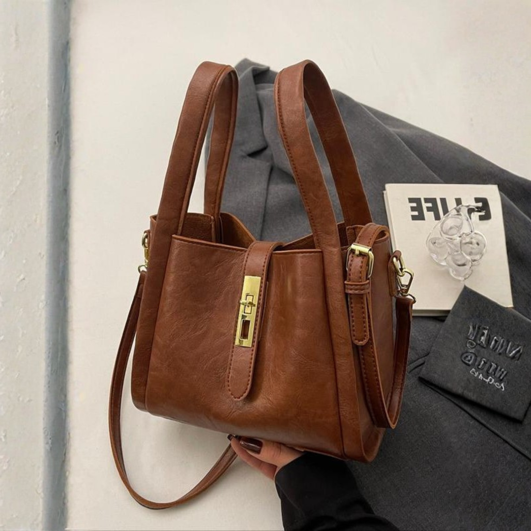 VAYLA™ - Elegant Enkel Retro Axelremsväska/Crossbody