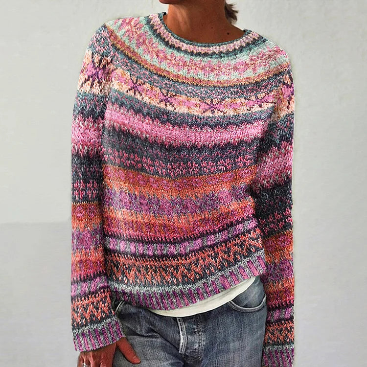 HARPER™ - Livfull Fair Isle Tröja