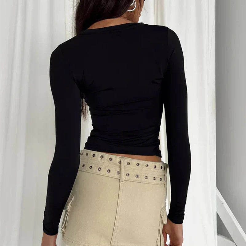 ELSPETH™ | Minimalistisk Avslappnad Topp