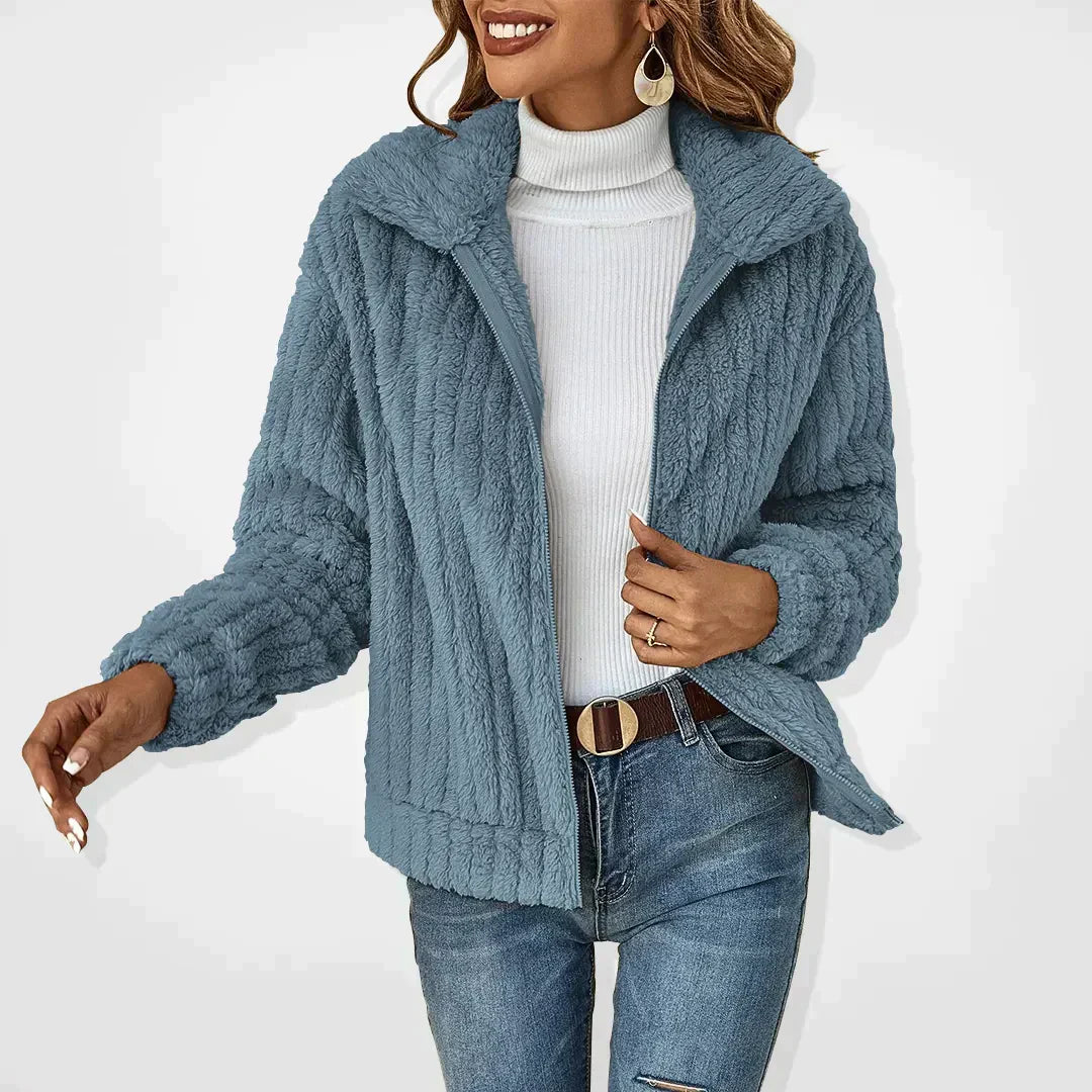 GENEVIEVE™ – Snygg Sherpajacka
