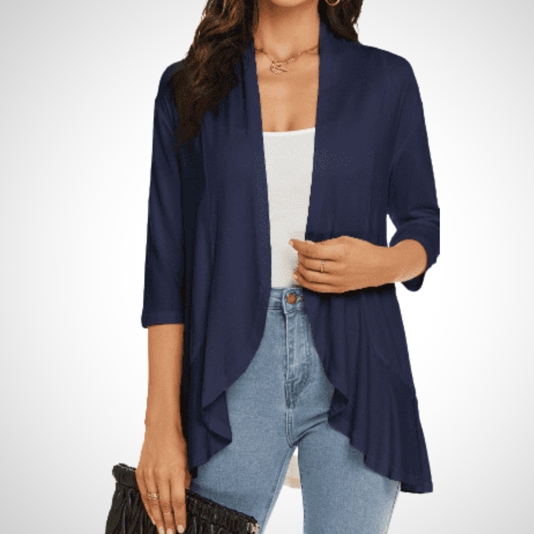MIRIKIT™ – Avslappnad Sommar Öppen Cover-Up Kofta