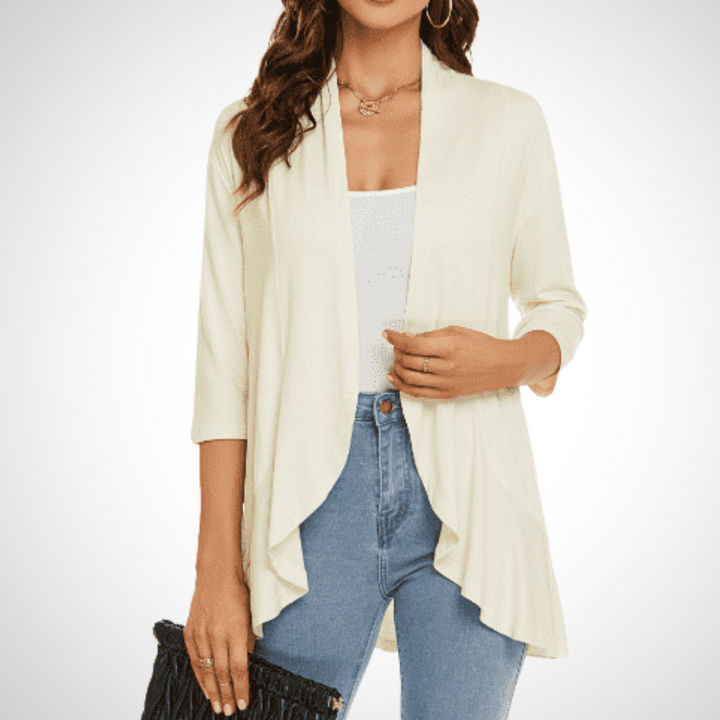 MIRIKIT™ – Avslappnad Sommar Öppen Cover-Up Kofta