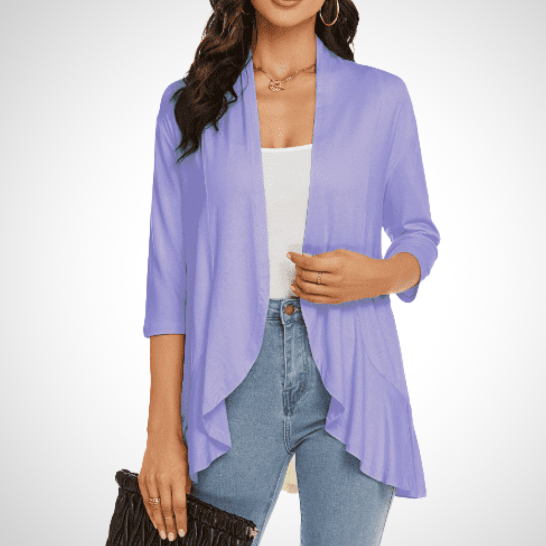 MIRIKIT™ – Avslappnad Sommar Öppen Cover-Up Kofta
